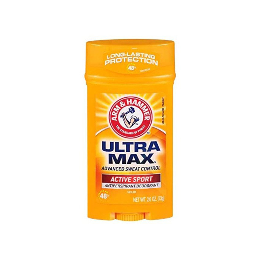 Arm & Hammer Ultra Max Solid Antiperspirant Deodorant Active Sport 73 G | Veela Beauty